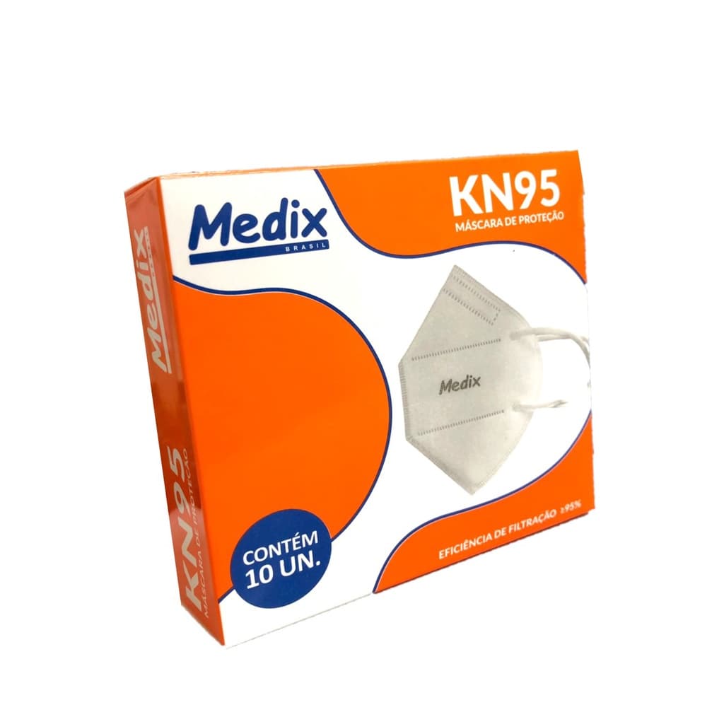 Mascaras Kn95 Respiratoria 10 UN Pff2 Medix