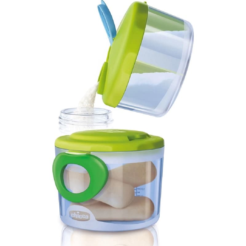 Porta Leite em Pó Chicco Easy Meal 2 Em 1