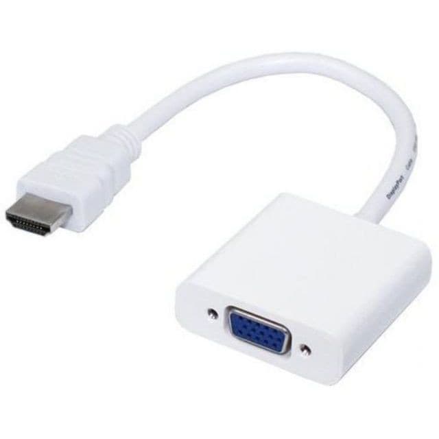 Cabo Adaptador e Conversor HDMI para VGA c/ Audio - Òtima Qualidade - excelente preço Novos e de Qualidade.