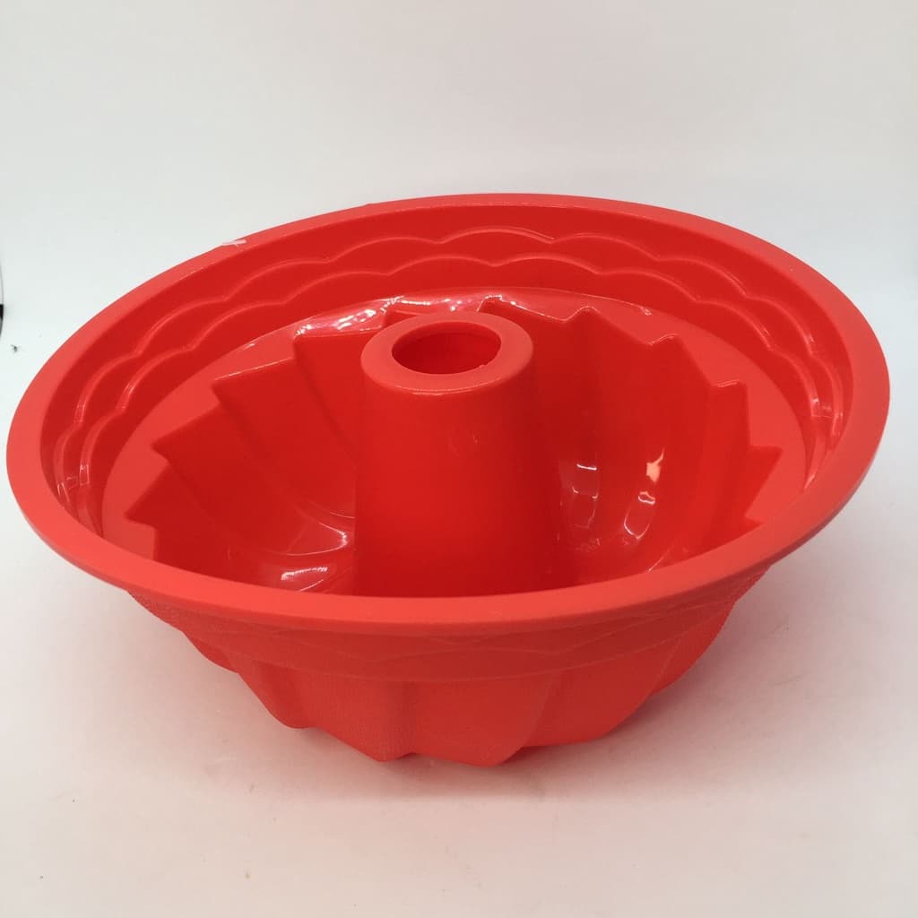 Forma de Bolo Forma de Pudim de Silicone com Furo Central
