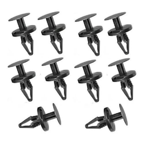 Grampo Presilha Para-choque Para-barro Fusion Fiesta Ka Onix S10 Spin 10 Pcs