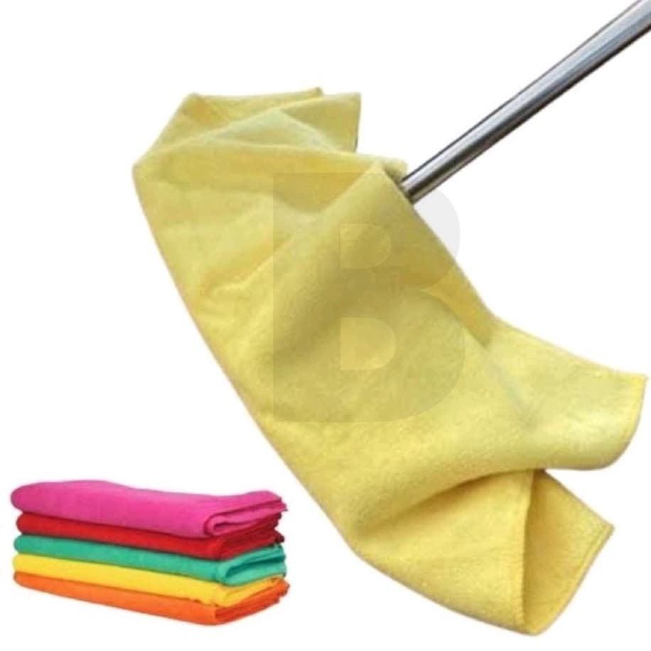 Kit 4 Panos de Microfibra 50x60cm Grande para Limpeza Geral