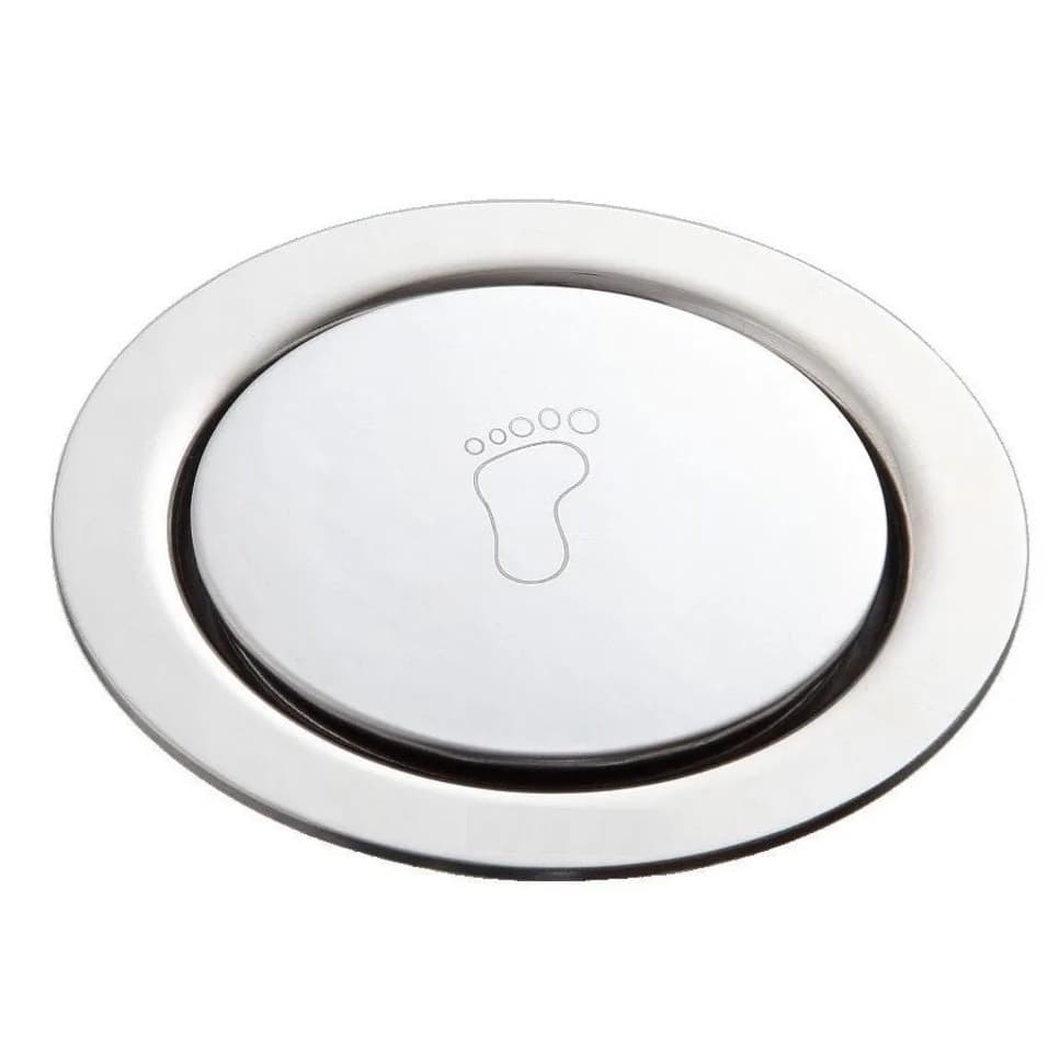 Ralo Click Inteligente Pop Up  - Aço Inox 15x15 Redondo