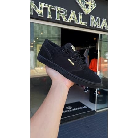 Tênis Hocks Montreal Black Gold Preto Dourado Original Skatistas Skate