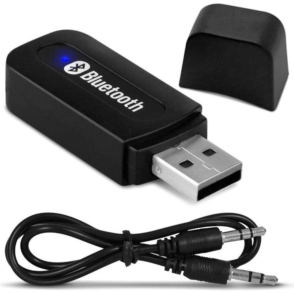 Adaptador Receptor Bluetooth Aux P2 Musica Para Carro