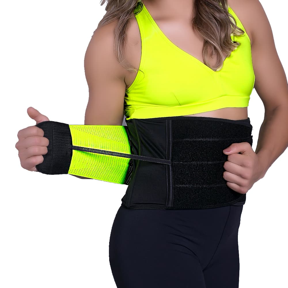 Cinta para Treino Academia Pilates Corrida CrossFit e Treinamento Funcional Faixa Abdominal Unissex
