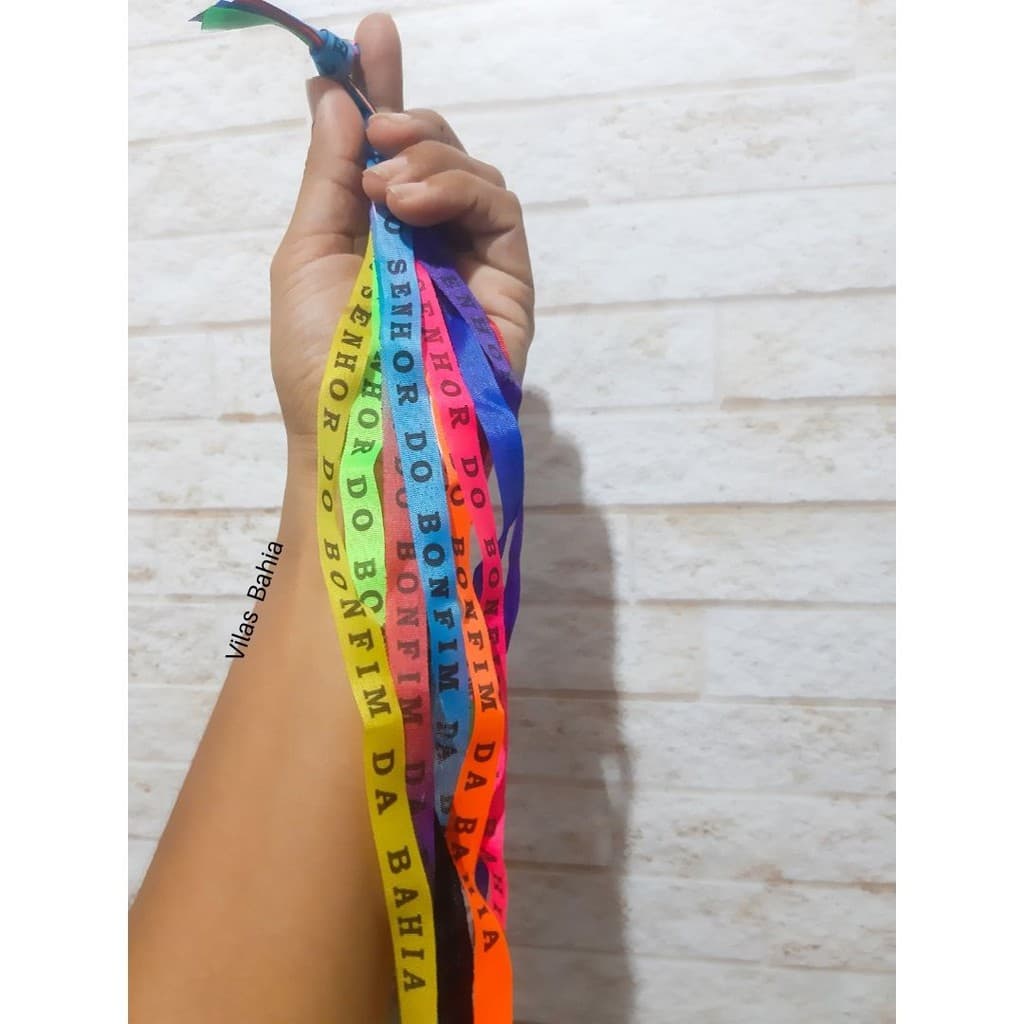12 Fitas Senhor do Bonfim da Bahia originais cortadas e sortidas