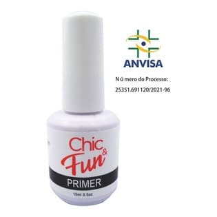 Unhas De Gel Primer Uv/led Gel Para Unhas Chic & Fun 15ml
