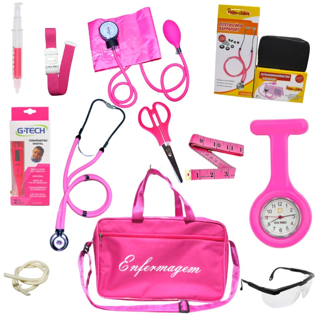 Kit de Enfermagem Premium - Relógio de Lapela