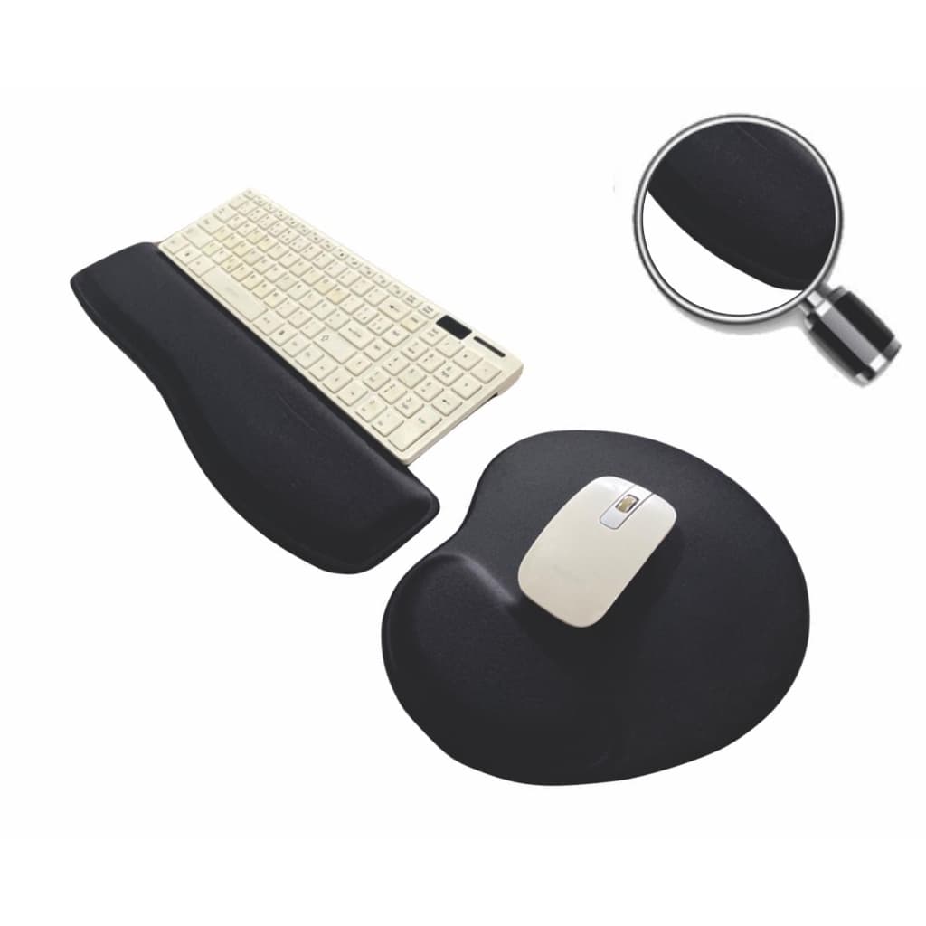 Mouse Pad Ergonômico + Apoio de punho para teclado Confot