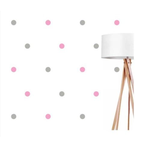 Adesivo De Parede 100 Bolinhas Decoração Infantil Quarto Bebê Poá Decorativo Colorida