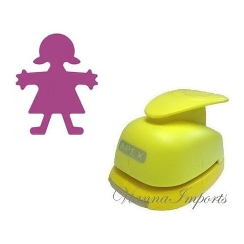 Furador Scrapbook Gigante - Menina 3,8cm