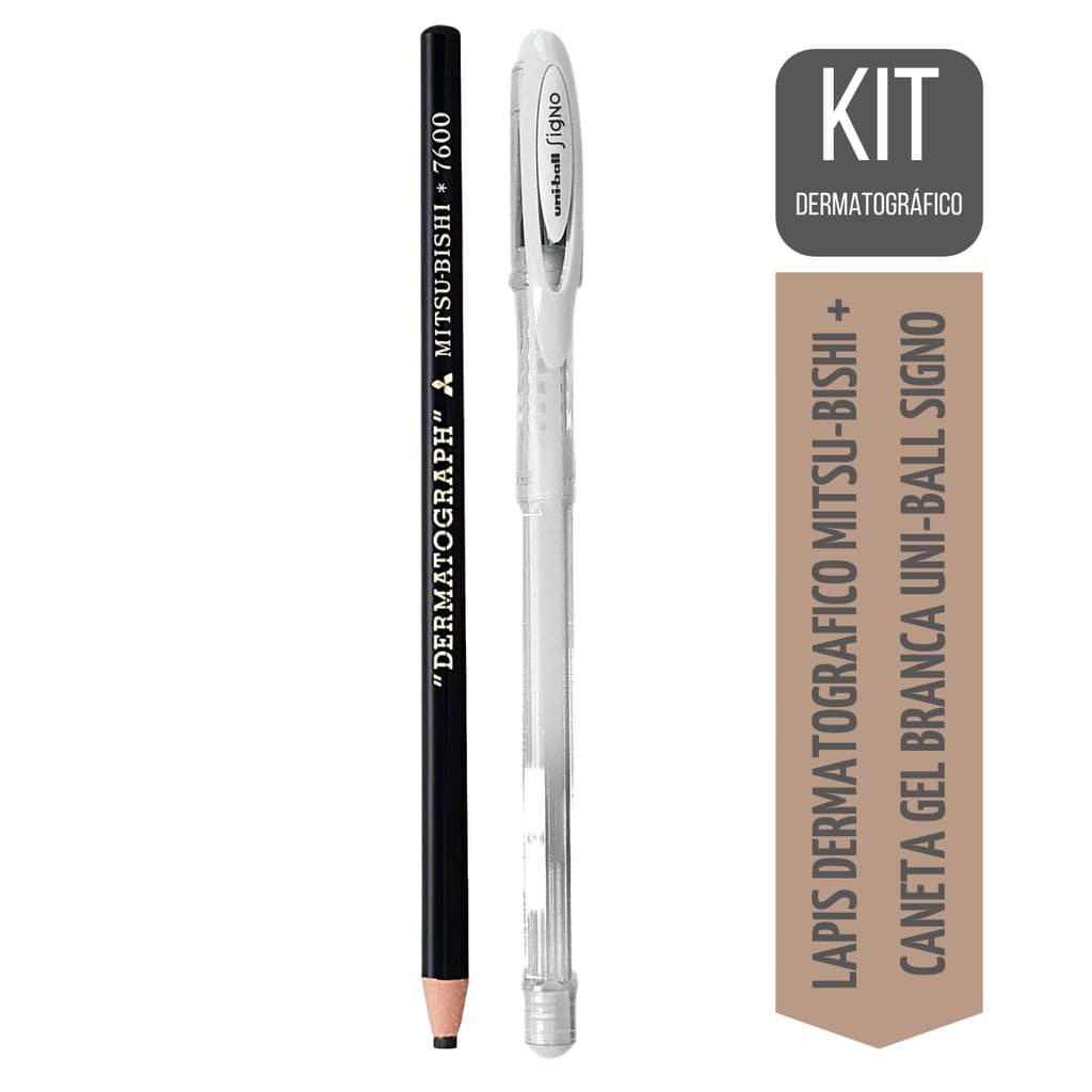 Lapis Dermatografico Caneta Gel Sobrancelha Designer Micropigmentaçao Kit Profissional Original