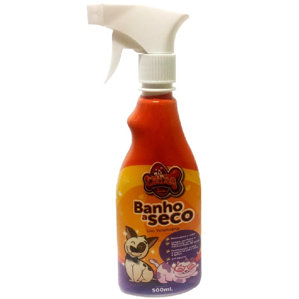Banho A Seco Para Cães e Gatos Cachorro Pet - Banho E Tosa