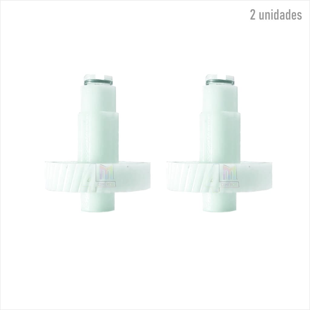 Kit 2 Engrenagens Batedeira Compatível  Topa Tudo 38 Dentes