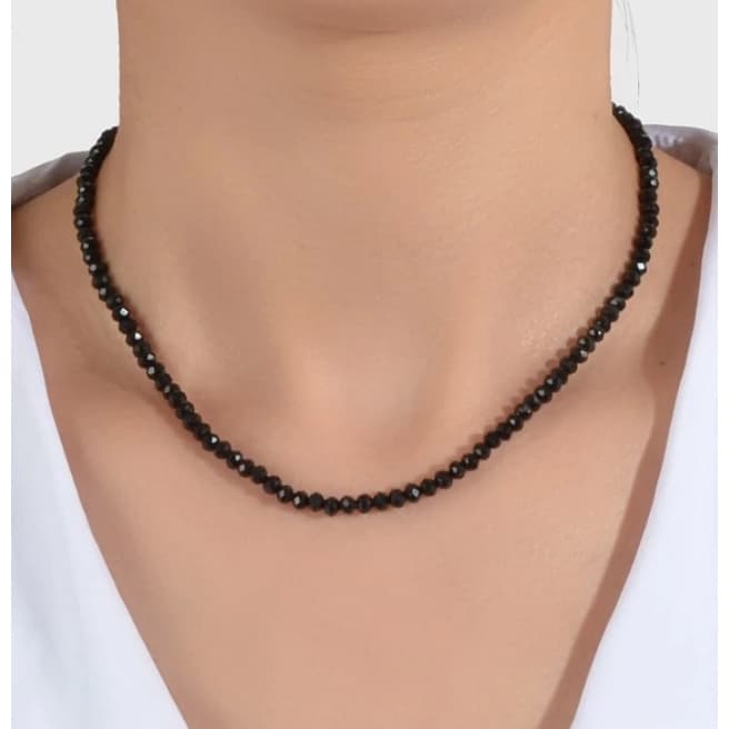 Colar de miçangas minimalista/muito cor