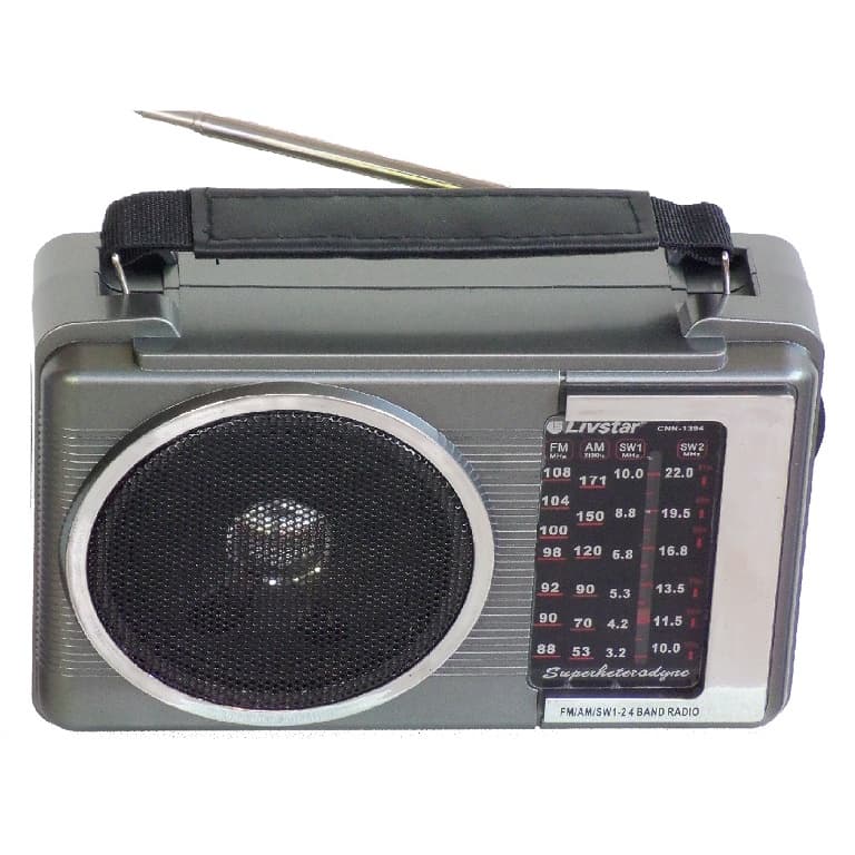 Radio Portatil Am Fm a pilha 110v 220v