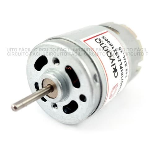 Micro Motor Dc 24v 21600rpm - Alta Rotação