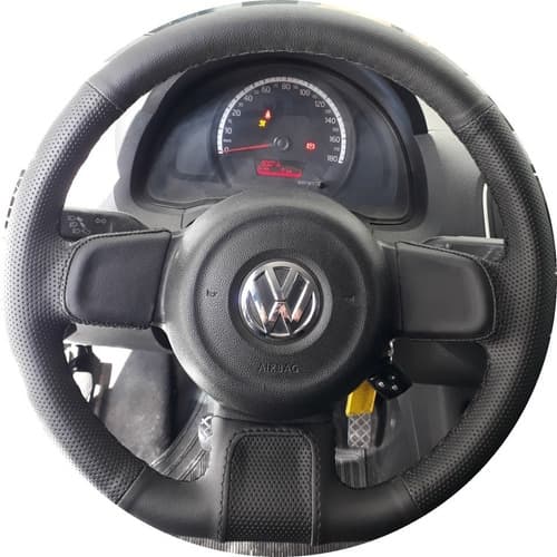Capa De Volante Costurada Volkswagen Up Até 2016