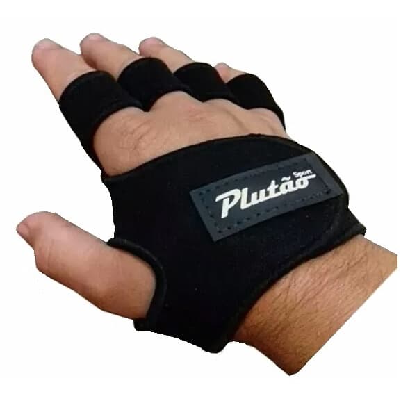 Kit com 50 pares de Luvas Fitness sem Polegar para Academia