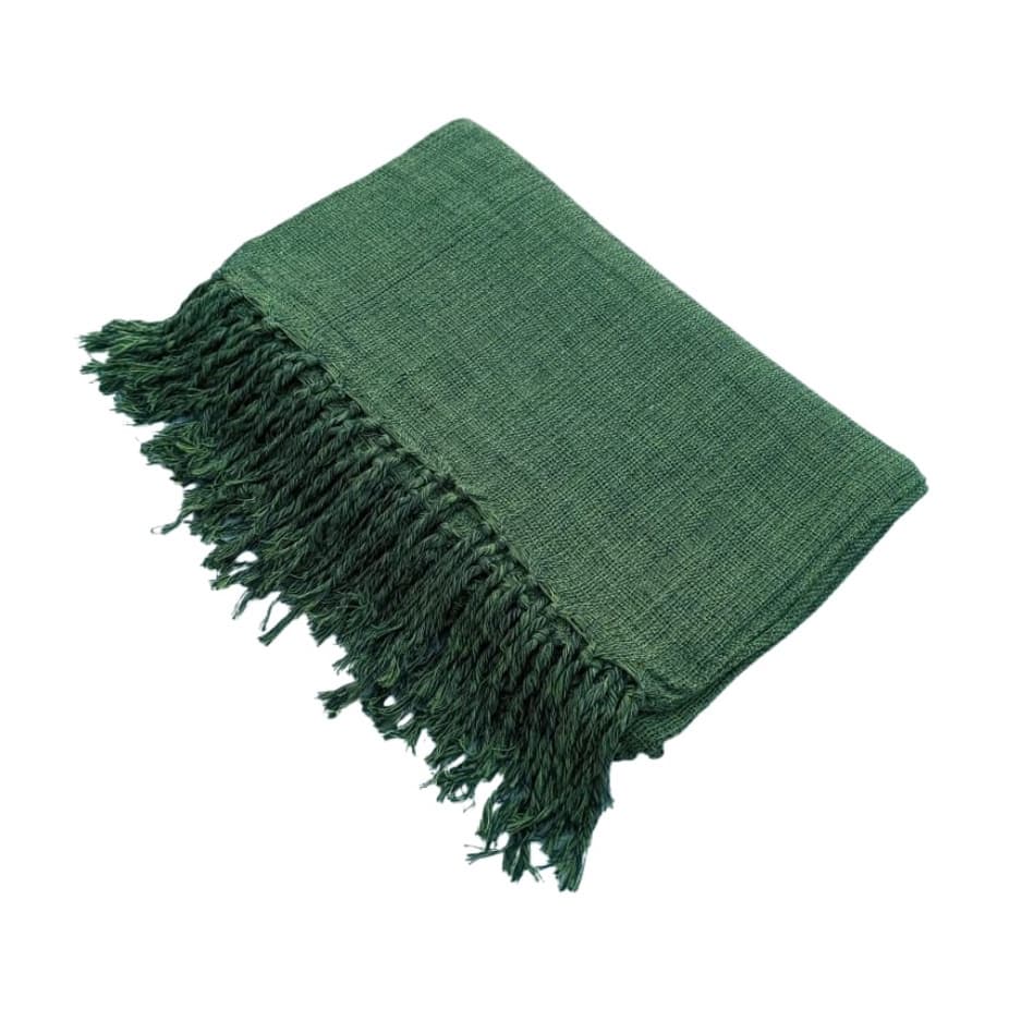 Manta Para Sofá Retrátil Coberto Colcha De Cama Verde Luxo