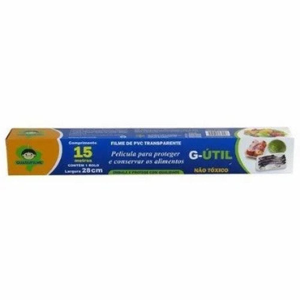 FILME PVC 28CM X 15MT KIT COM 2 UNIDADES