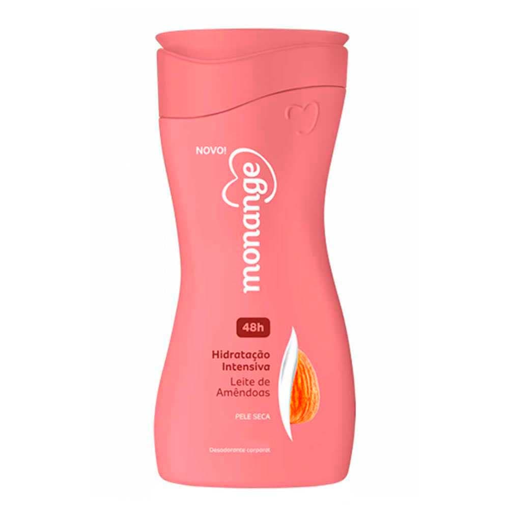 Hidratante Monange Hidratação Intensiva Leite de Amêndoas Pele Seca com Ação Desodorante 200ml