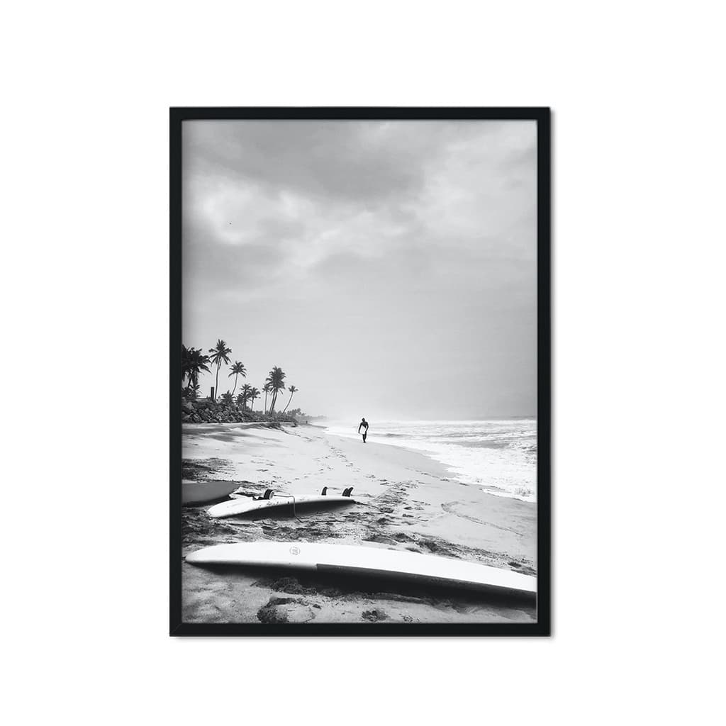 Quadro Decorativo Surf Praia Prancha Mar 43x63cm Sala Quarto