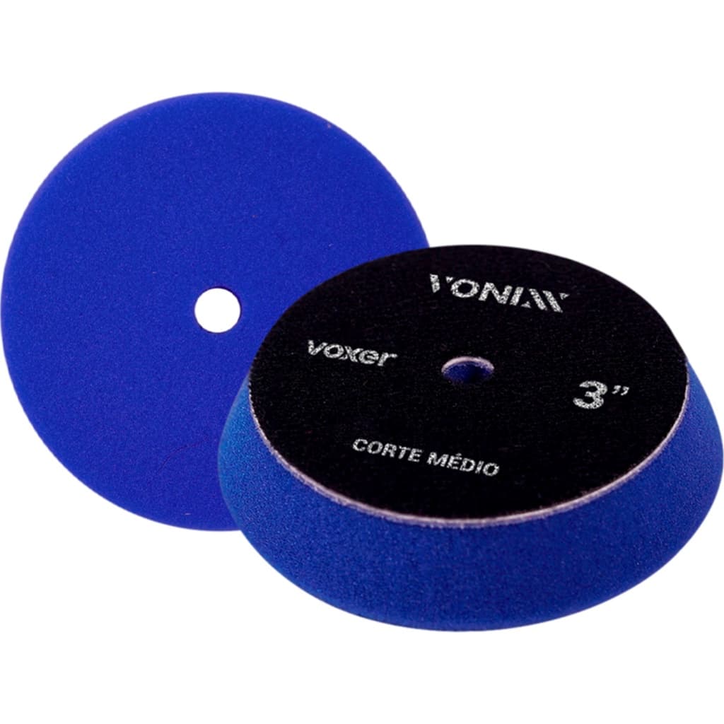 Boina de Espuma para Polimento Automotivo Corte Médio 3" Vonixx