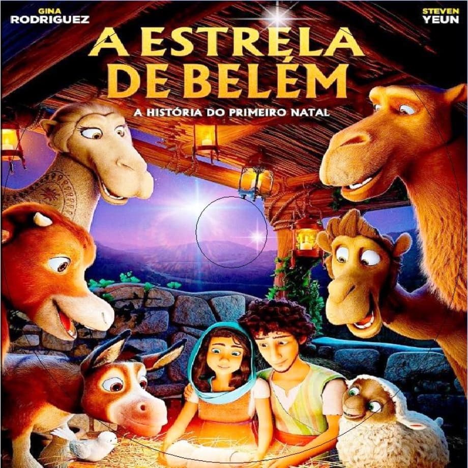 Dvd  A Estrela De Belém - Dvd Filme A Estrela De Belém Uma Historia De Fé E Amizade