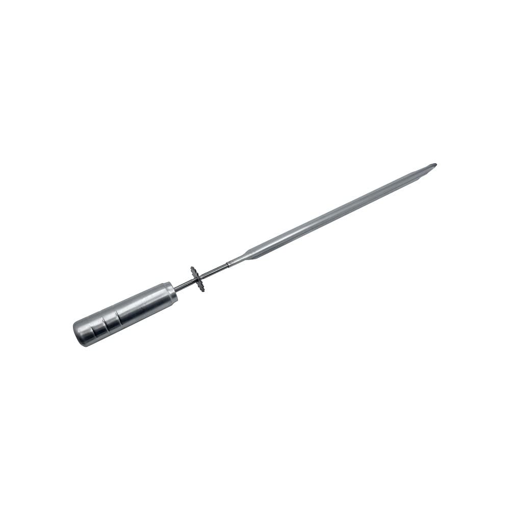 Espeto Espada Inox Para Churrasqueira Grill Giratório