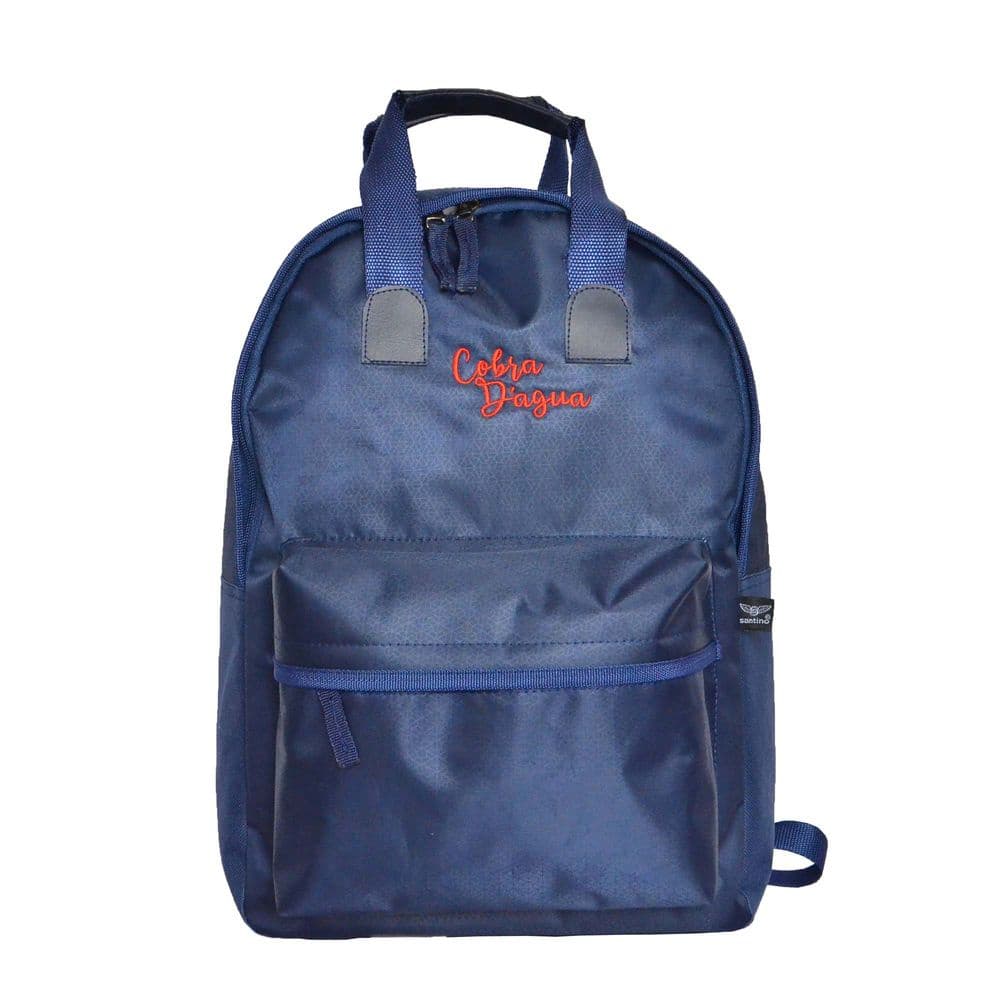 Mochila Juvenil Aguas Calientes Poliéster Cobra D´Água Azul Marinho - CDM186902