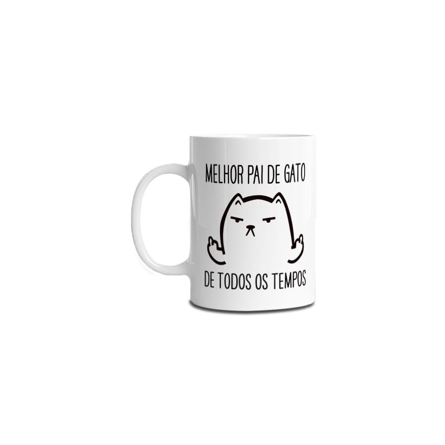Caneca Exclusiva - Dia dos Pais - Melhor Pai de Gato