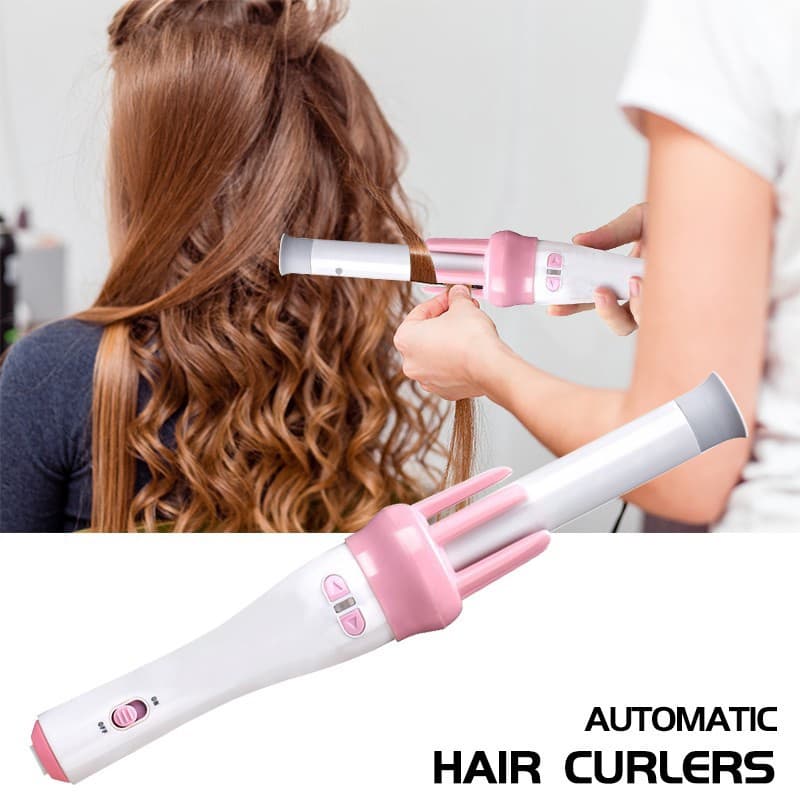 Enrolador de cabelo automático,profissional curling ferro ferramenta estilo