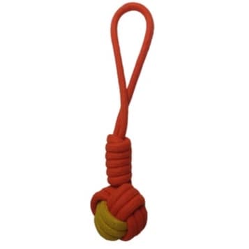 Brinque Mordedor Pet Bola Nó Para Cachorros
