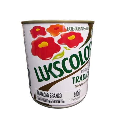 Tinta Látex Parede Artesanato Cor: Branco 900ml - Lukscolor
