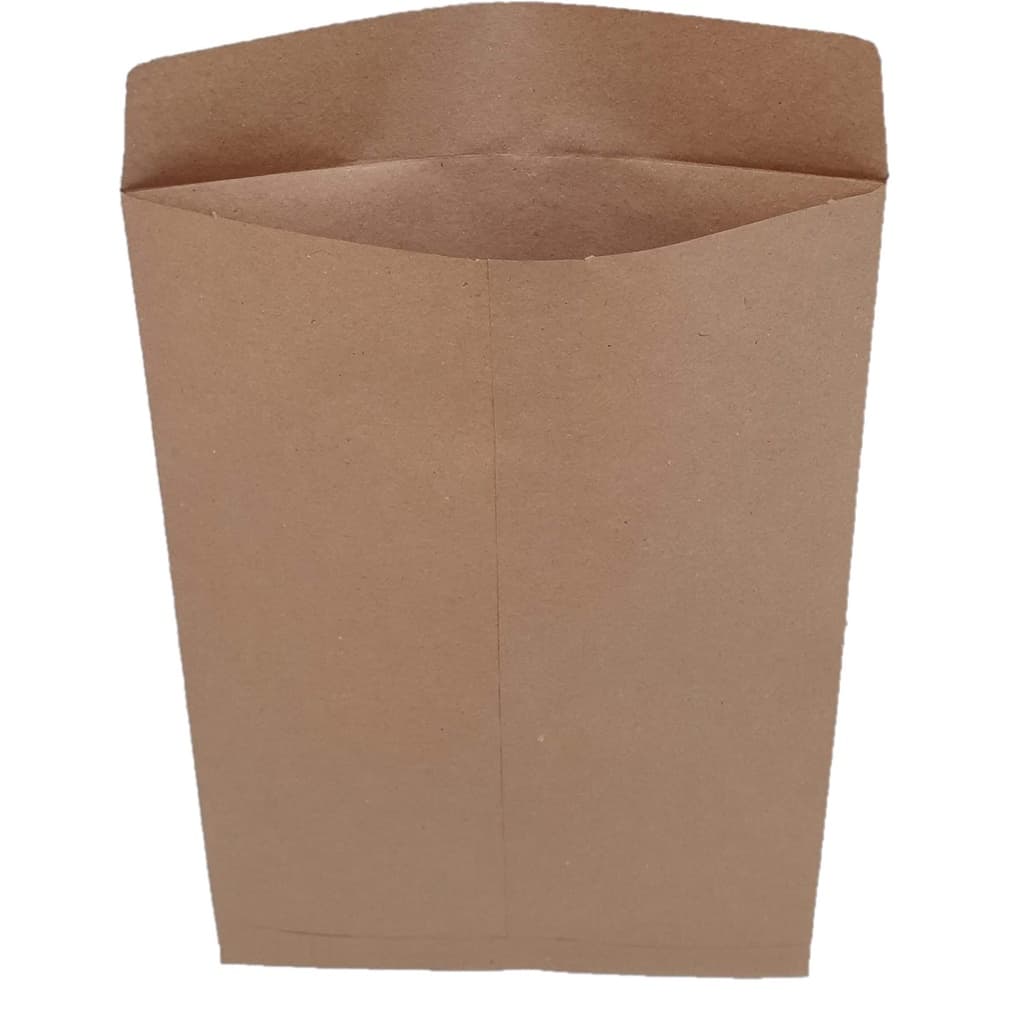 Envelope A4 pardo envios folhas currículo kit com 50