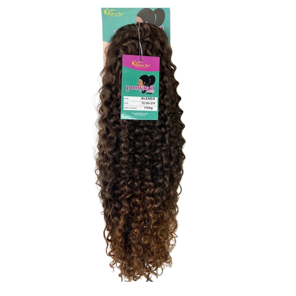 rabo de cavalo blenda modern girl bio organica 150g 70cm