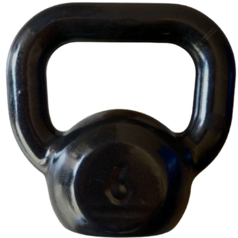 Kettlebell 12kg emborrachado unidade pegada anatômica