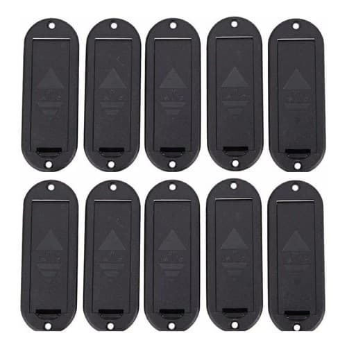 Kit Com 10 Battery Caixa Bateria 9v Baixo Ativo Case Cod136