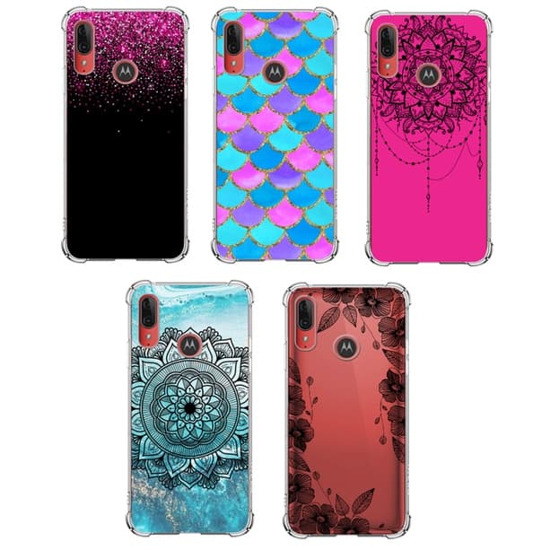 Capa Tpu Desenhos Variados Capinha Motorola E6 PLUS