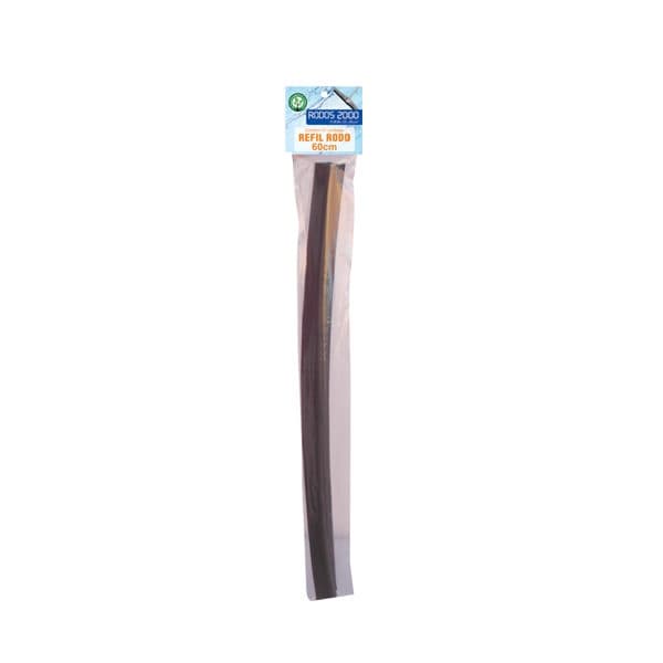 Kit 3 Refil Para Rodo Alumínio 60 Cm Borracha Reforçada