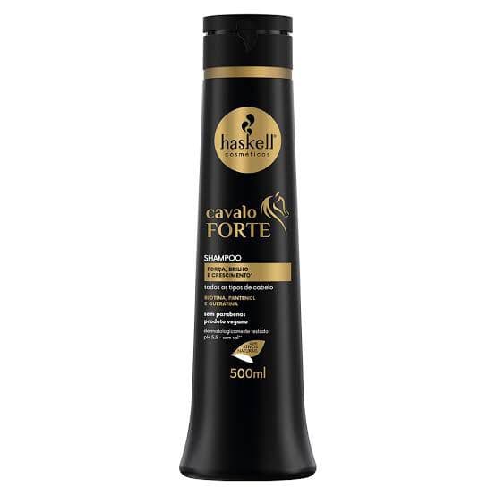 Shampoo Haskell Cavalo Forte Fortalecimento e Brilho 500ml