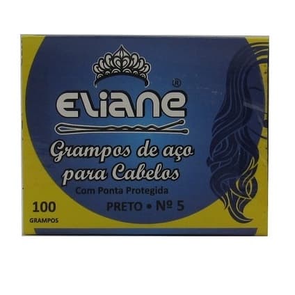 Grampo para Cabelo Cabelereiro Penteado Casamento Festas Eliane nº5  CX 100 unidades Cores