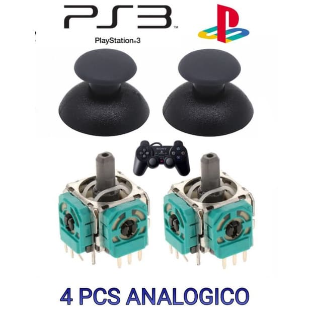 4 Pcs Analogico 3d Direcional Ps3 Para Controle