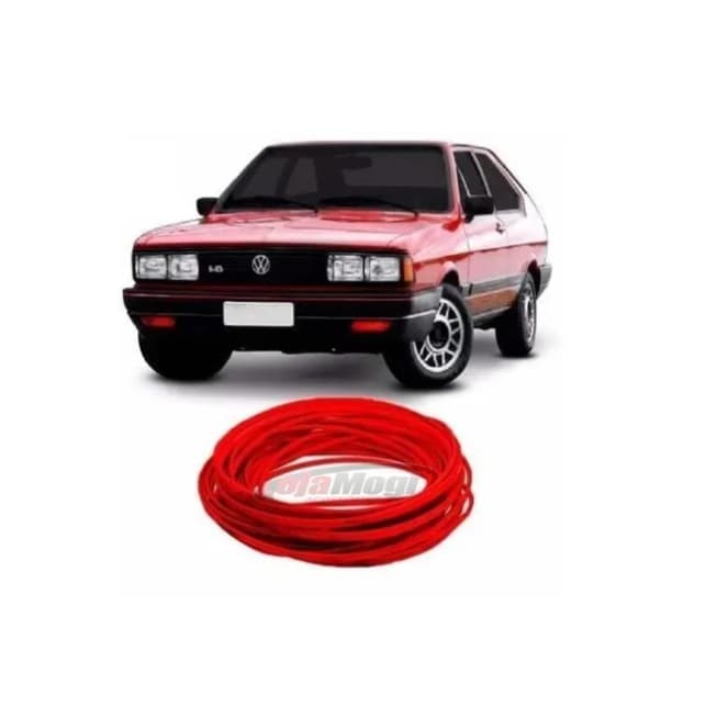 Friso Filete Parachoque Passat Pointer 79 - 89 6 Metros Novo