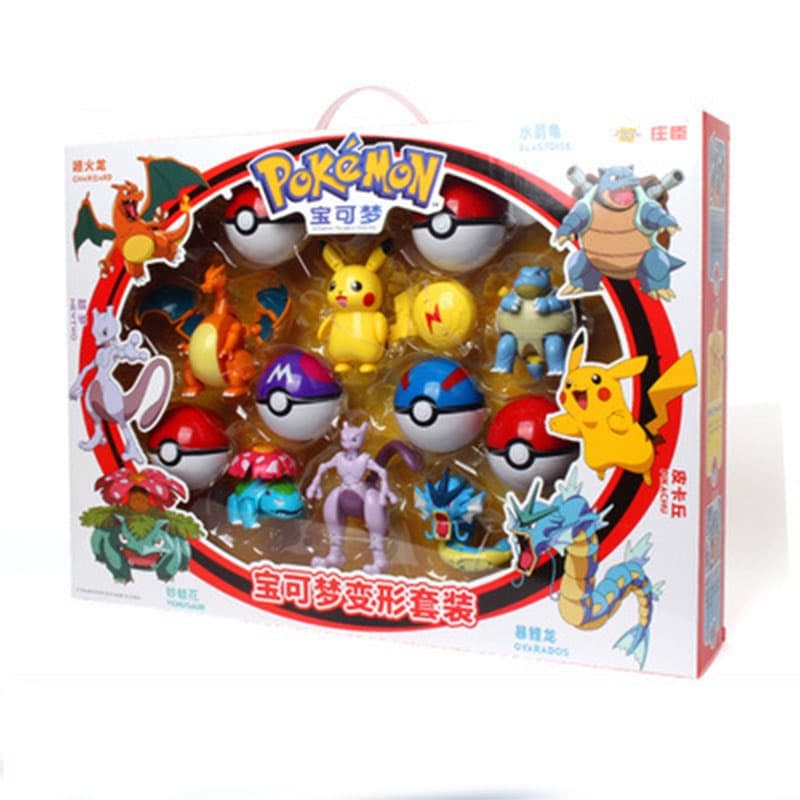 Genuine Pikachu Charmander Brinquedo Figura De Ação Monstro De Bolso Mewwo Lunala Scroll Anime Modelo Brinquedos