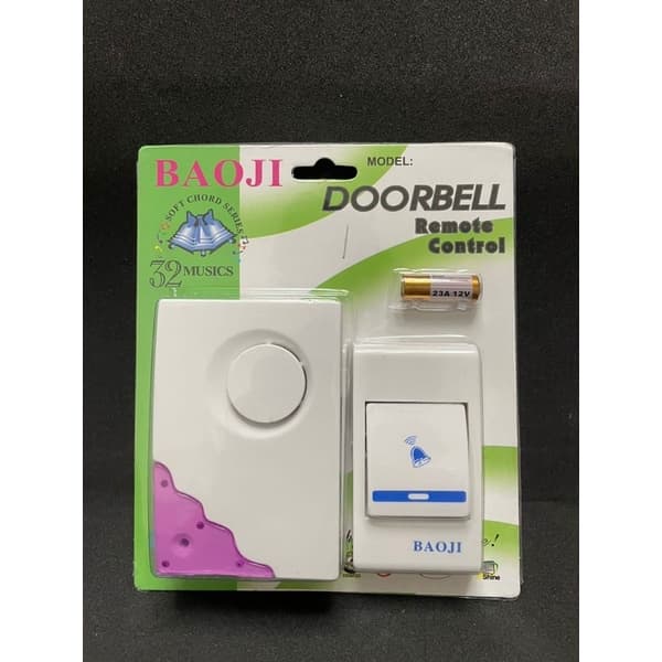 Campainha De Tomada Residencial Sem Fio 32 Toques Wireless
