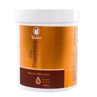 Hidratação Óleo De Côco Pós Progressiva 1kg Vidas Cosméticos Envio 24h