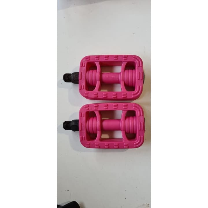 Pedal Full Bike 9/16 S/Esf Rosa Fuccia Barbie Metal Ciclo
